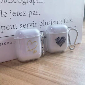 Product image for  Earphone Sleeves 3 Generation Bluetooth Earbuds Case Applicable To Tpu Transparent Soft Shell Graffiti Love Heart Home Décor 22