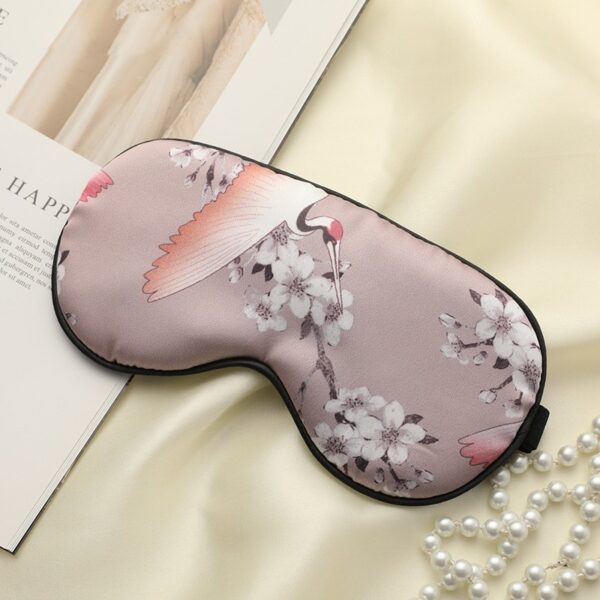 Product image for  Printed Shading Pro Skin  Silk Eye Mask For Sleeping Home Décor 5