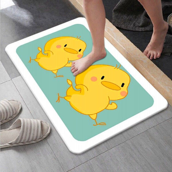 Product image for  Absorbent Floor Mat Bedroom Cartoon Rug Home Décor 5