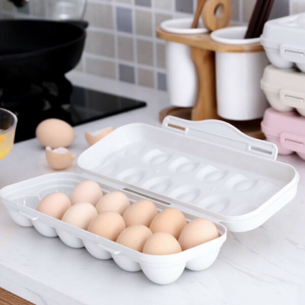 Product image for  12 grid egg storage box Home Décor 8