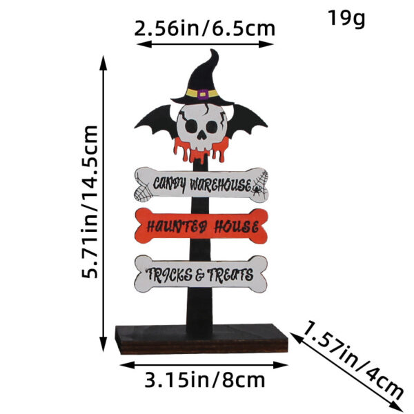 Product image for  Halloween Signpost Desktop Furnishings Ornaments Home Décor 5